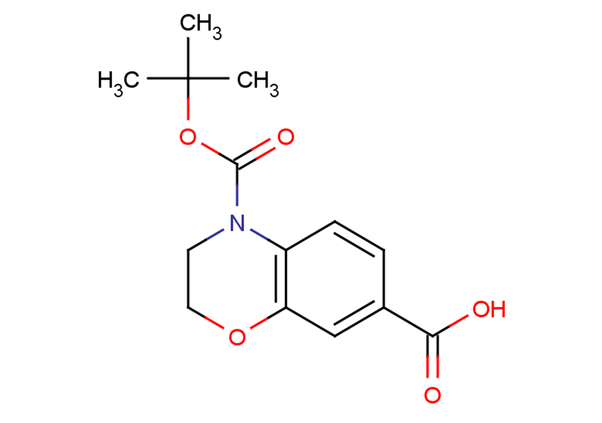 4-[(tert-butoxy)carbonyl]-3,4-dihydro-2H-1,4-benzoxazine-7-carboxylic acid