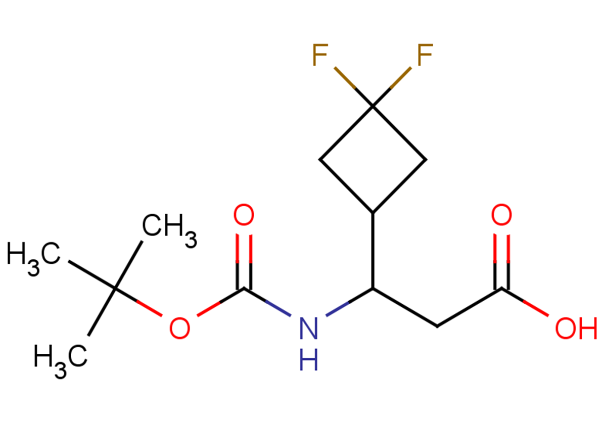 3-{[(tert-butoxy)carbonyl]amino}-3-(3,3-difluorocyclobutyl)propanoic acid