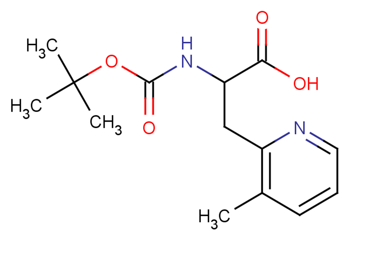2-{[(tert-butoxy)carbonyl]amino}-3-(3-methylpyridin-2-yl)propanoic acid