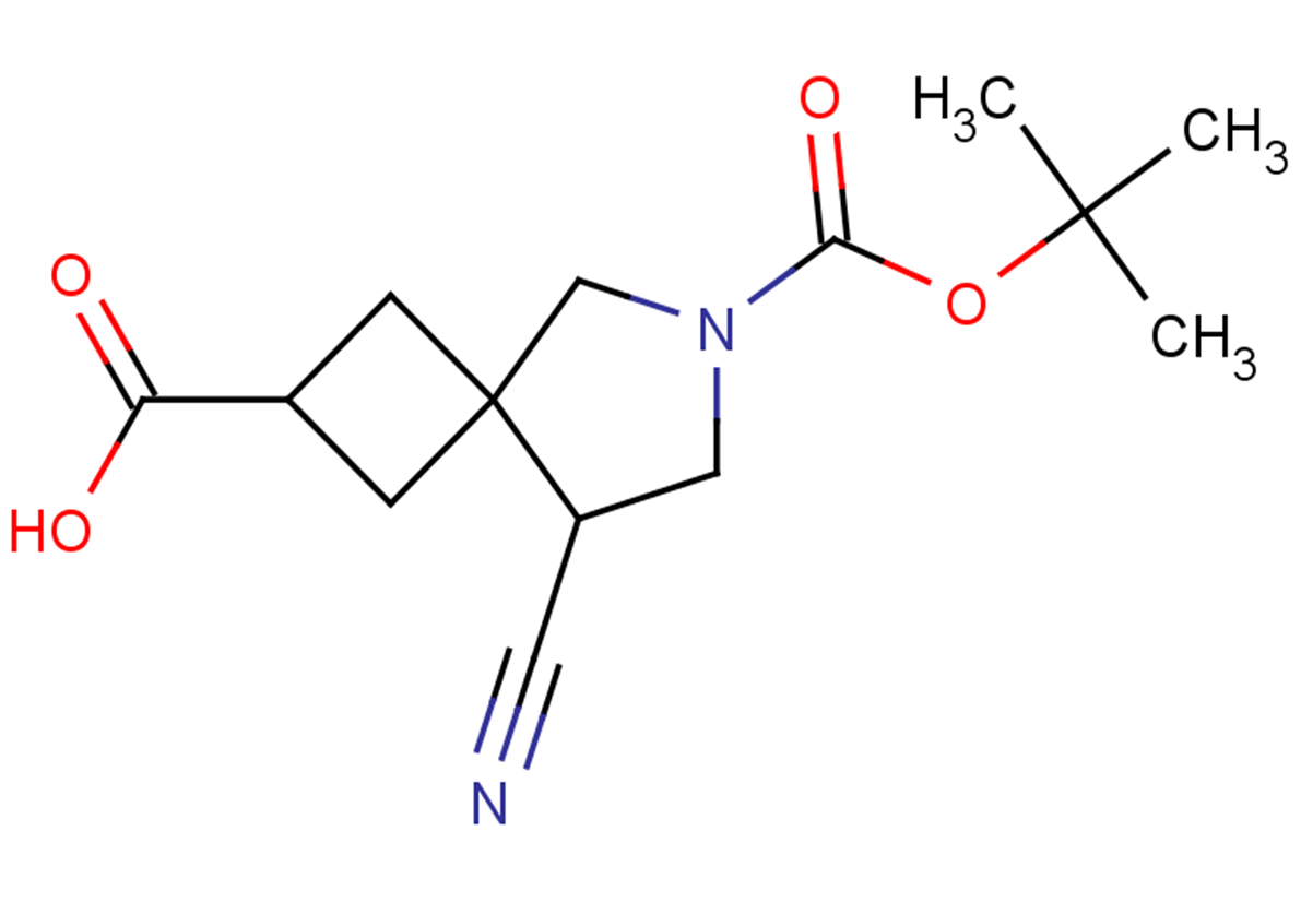 6-[(tert-butoxy)carbonyl]-8-cyano-6-azaspiro[3.4]octane-2-carboxylic acid