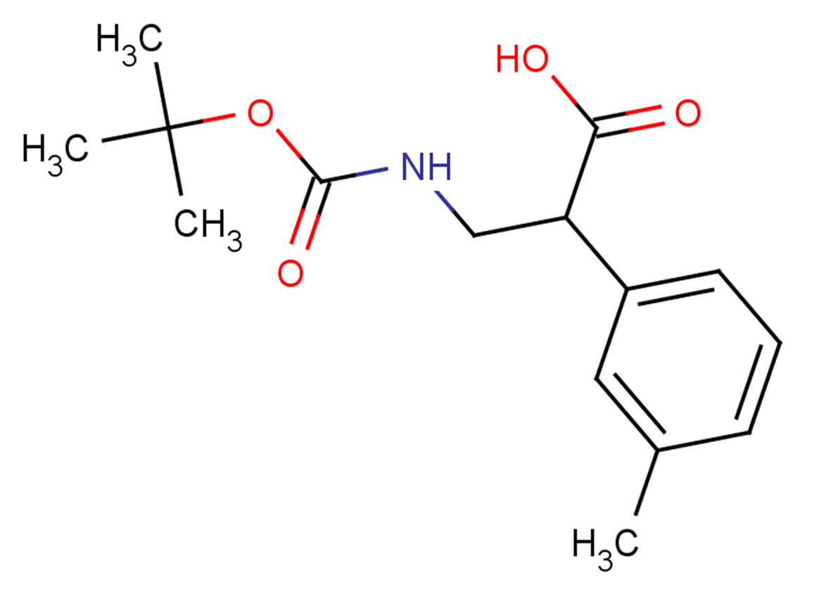 3-{[(tert-butoxy)carbonyl]amino}-2-(3-methylphenyl)propanoic acid