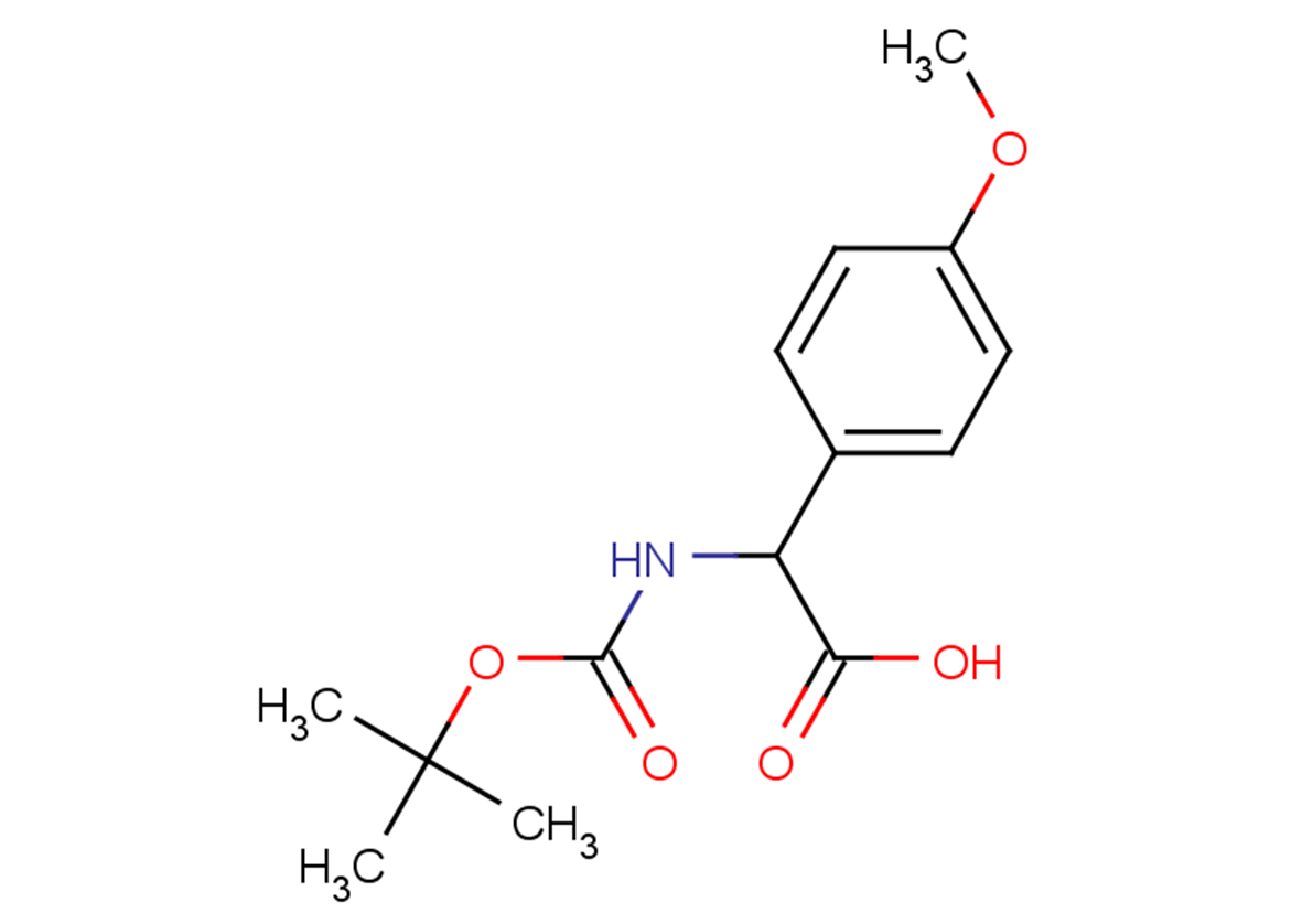 2-{[(tert-butoxy)carbonyl]amino}-2-(4-methoxyphenyl)acetic acid
