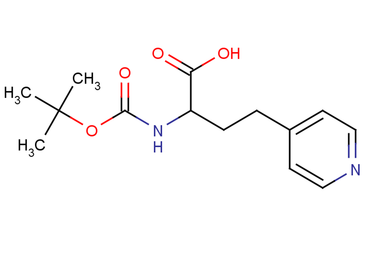 2-{[(tert-butoxy)carbonyl]amino}-4-(pyridin-4-yl)butanoic acid