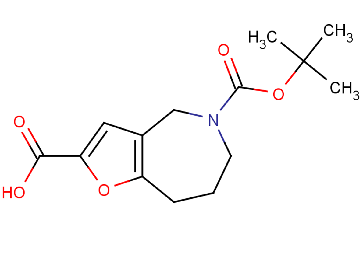 5-[(tert-butoxy)carbonyl]-4H,5H,6H,7H,8H-furo[3,2-c]azepine-2-carboxylic acid