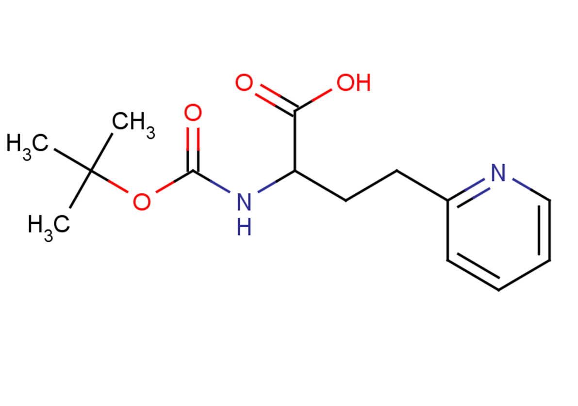 2-{[(tert-butoxy)carbonyl]amino}-4-(pyridin-2-yl)butanoic acid