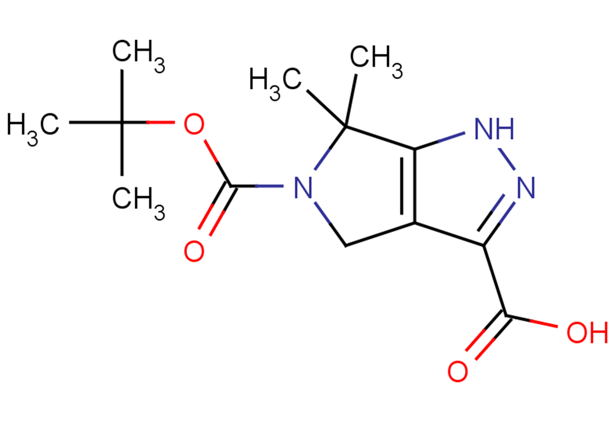 5-[(tert-butoxy)carbonyl]-6,6-dimethyl-1H,4H,5H,6H-pyrrolo[3,4-c]pyrazole-3-carboxylic acid
