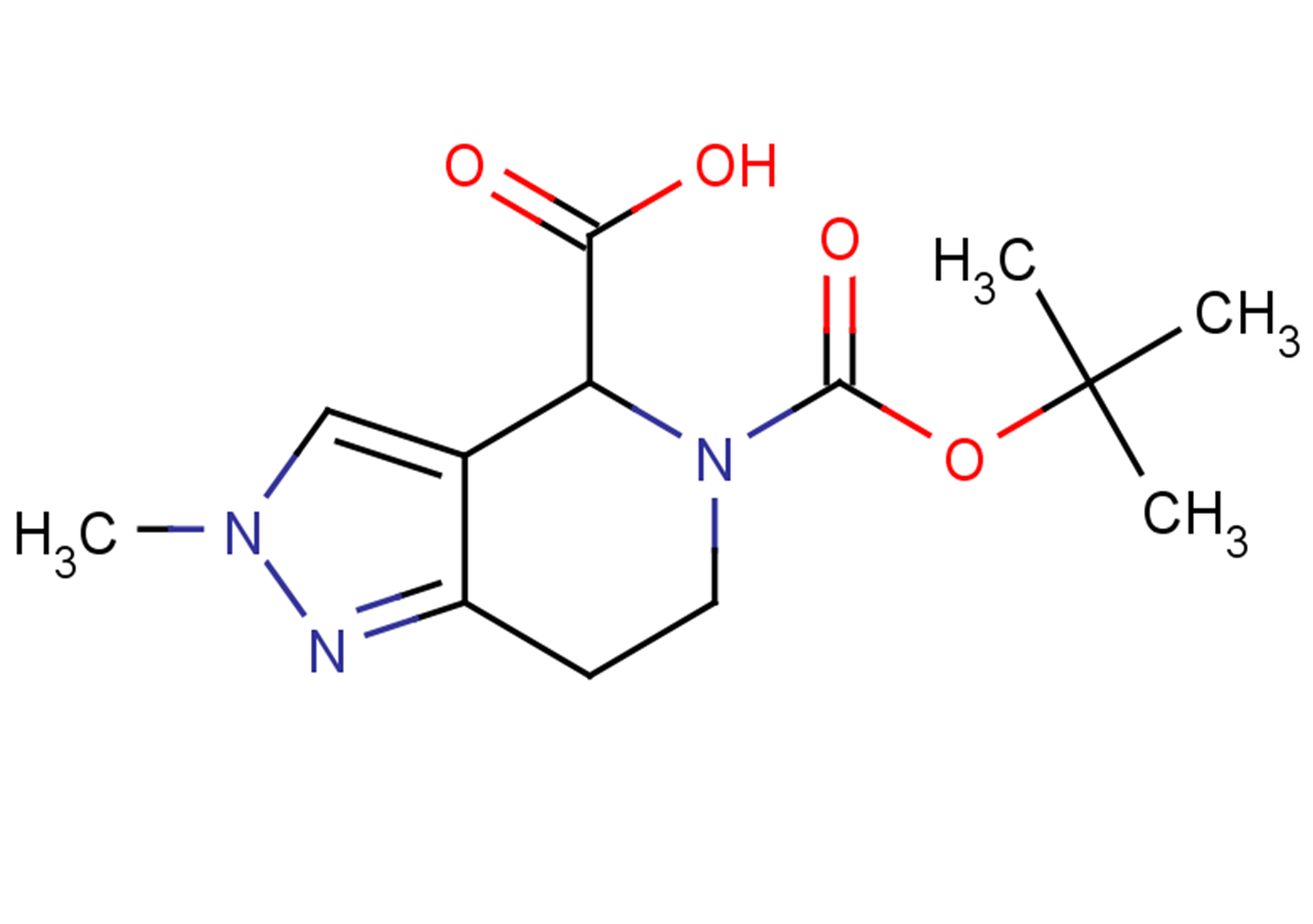 5-[(tert-butoxy)carbonyl]-2-methyl-2H,4H,5H,6H,7H-pyrazolo[4,3-c]pyridine-4-carboxylic acid
