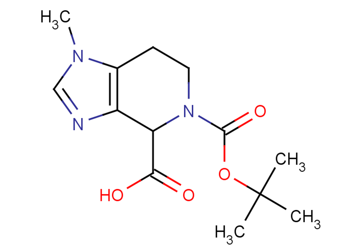 5-[(tert-butoxy)carbonyl]-1-methyl-1H,4H,5H,6H,7H-imidazo[4,5-c]pyridine-4-carboxylic acid