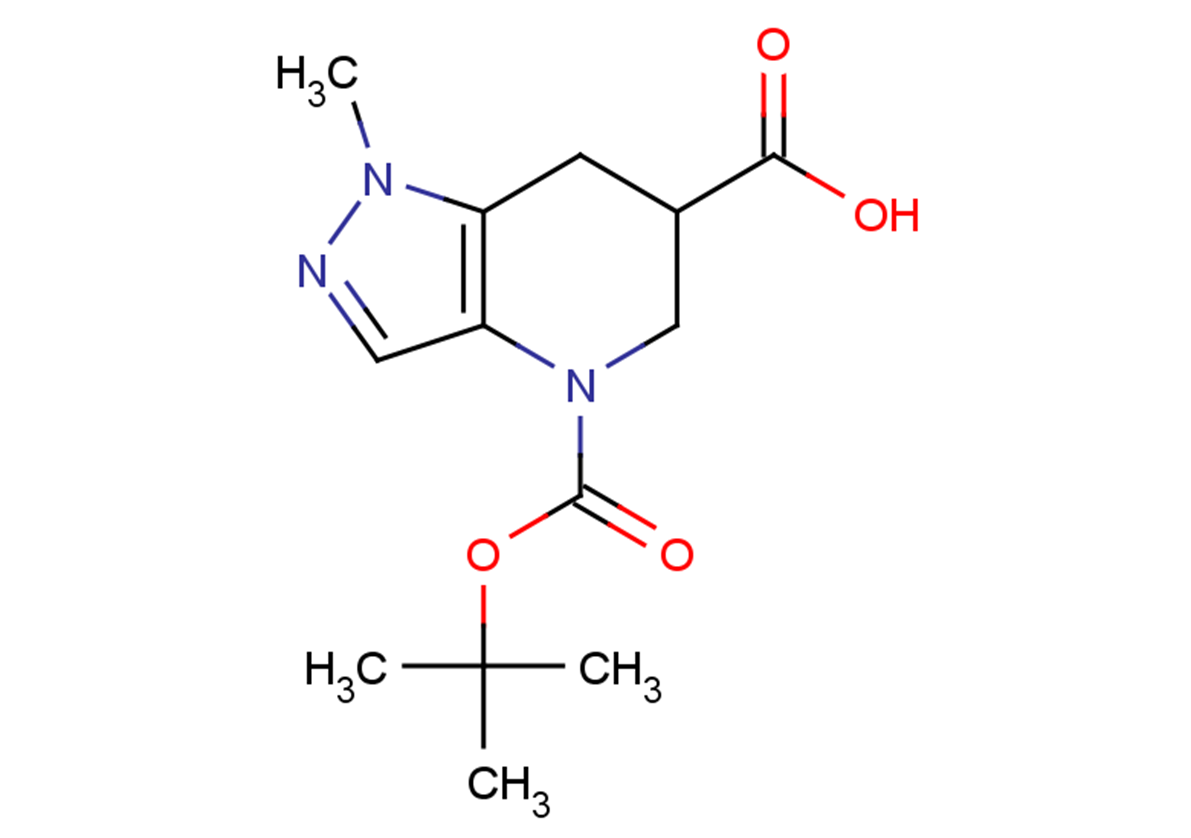 4-[(tert-butoxy)carbonyl]-1-methyl-1H,4H,5H,6H,7H-pyrazolo[4,3-b]pyridine-6-carboxylic acid