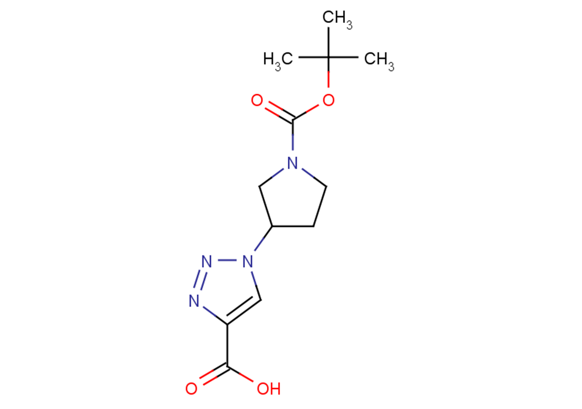 1-{1-[(tert-butoxy)carbonyl]pyrrolidin-3-yl}-1H-1,2,3-triazole-4-carboxylic acid