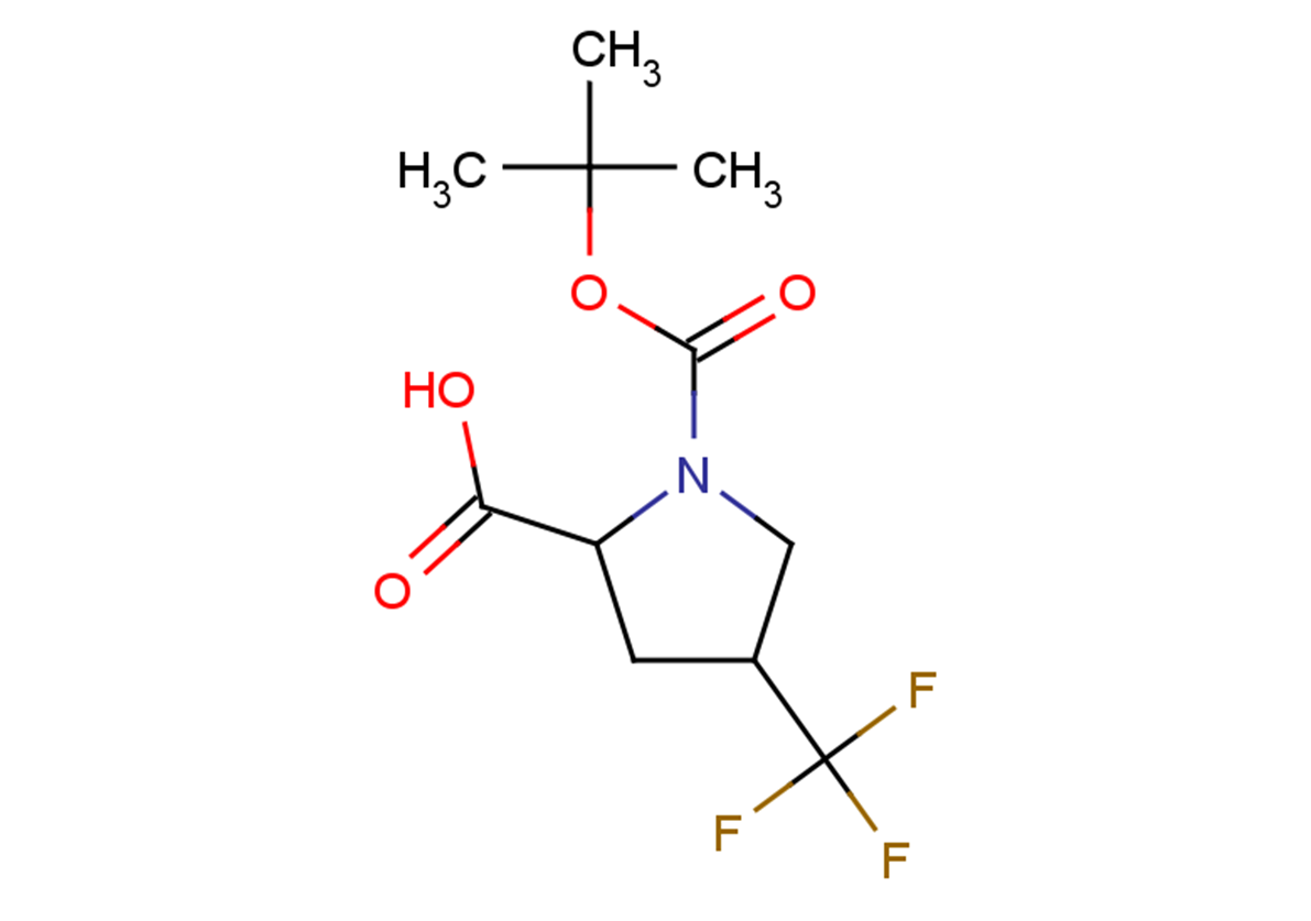 1-[(tert-butoxy)carbonyl]-4-(trifluoromethyl)pyrrolidine-2-carboxylic acid