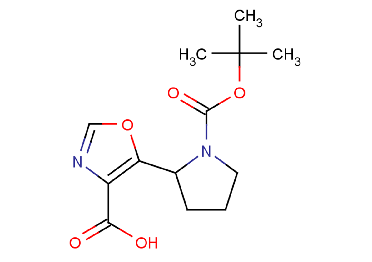 5-{1-[(tert-butoxy)carbonyl]pyrrolidin-2-yl}-1,3-oxazole-4-carboxylic acid