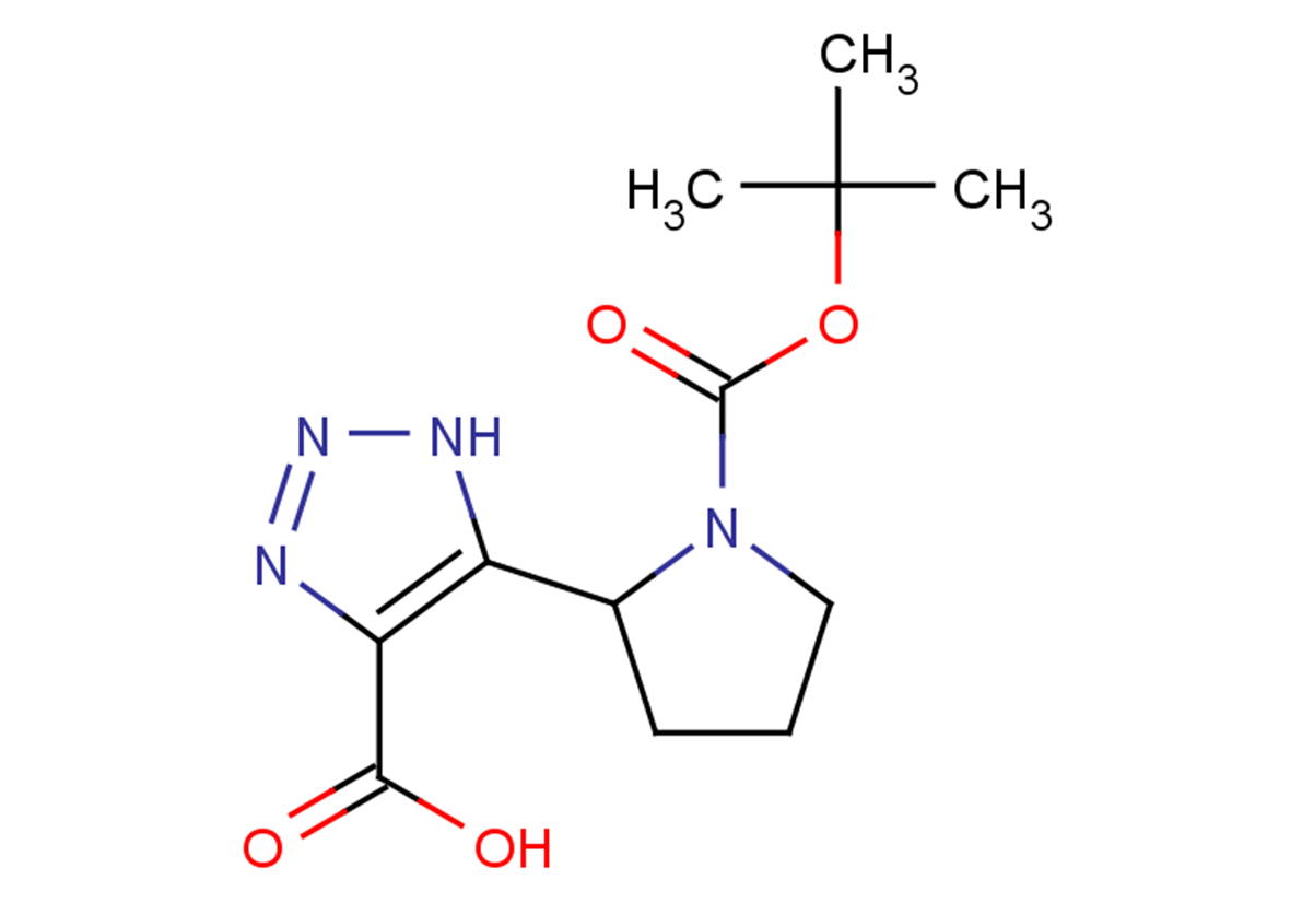 5-{1-[(tert-butoxy)carbonyl]pyrrolidin-2-yl}-1H-1,2,3-triazole-4-carboxylic acid