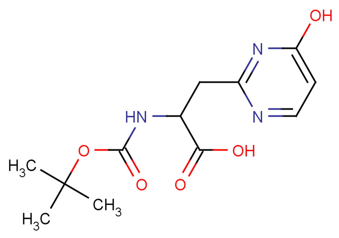 2-{[(tert-butoxy)carbonyl]amino}-3-(4-hydroxypyrimidin-2-yl)propanoic acid