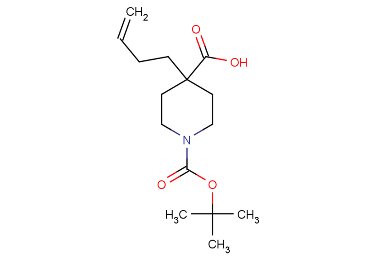 4-(but-3-en-1-yl)-1-[(tert-butoxy)carbonyl]piperidine-4-carboxylic acid