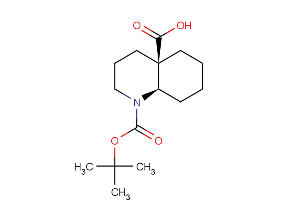 (4aR,8aR)-1-[(tert-butoxy)carbonyl]-decahydroquinoline-4a-carboxylic acid