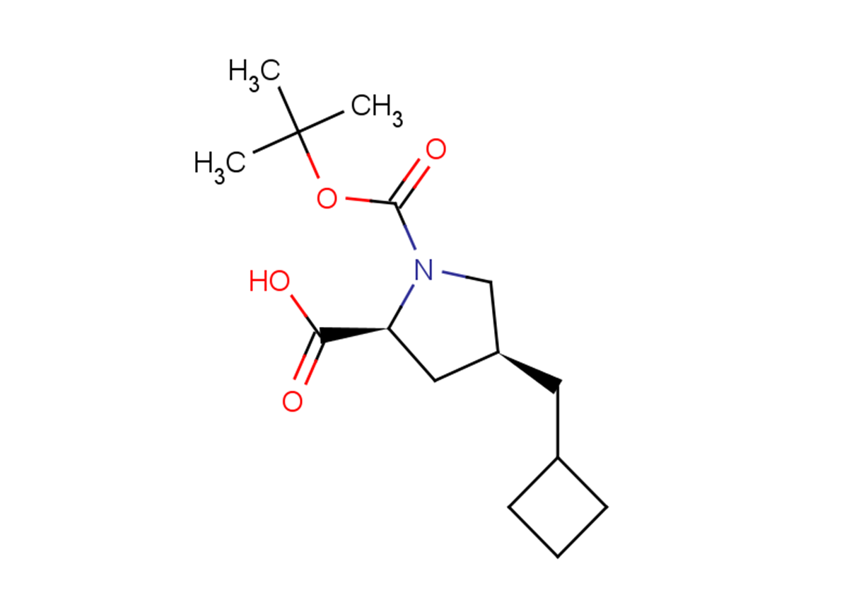 (2S,4S)-1-[(tert-butoxy)carbonyl]-4-(cyclobutylmethyl)pyrrolidine-2-carboxylic acid