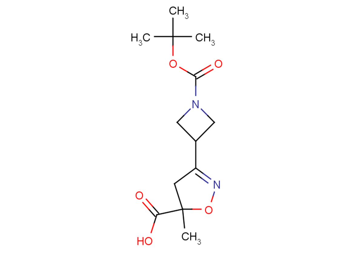 3-{1-[(tert-butoxy)carbonyl]azetidin-3-yl}-5-methyl-4,5-dihydro-1,2-oxazole-5-carboxylic acid