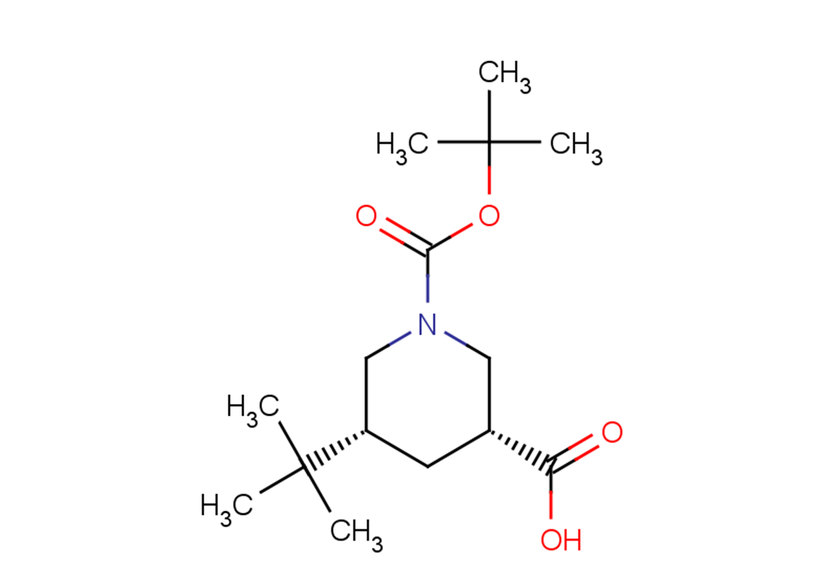 (3R,5R)-1-[(tert-butoxy)carbonyl]-5-tert-butylpiperidine-3-carboxylic acid