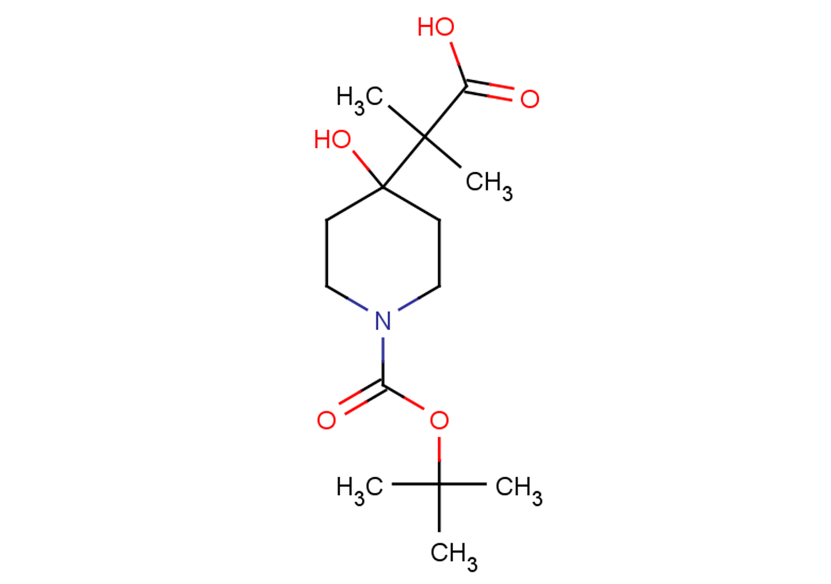 2-{1-[(tert-butoxy)carbonyl]-4-hydroxypiperidin-4-yl}-2-methylpropanoic acid