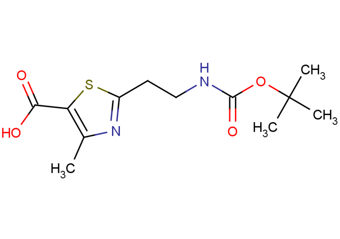 2-(2-{[(tert-butoxy)carbonyl]amino}ethyl)-4-methyl-1,3-thiazole-5-carboxylic acid