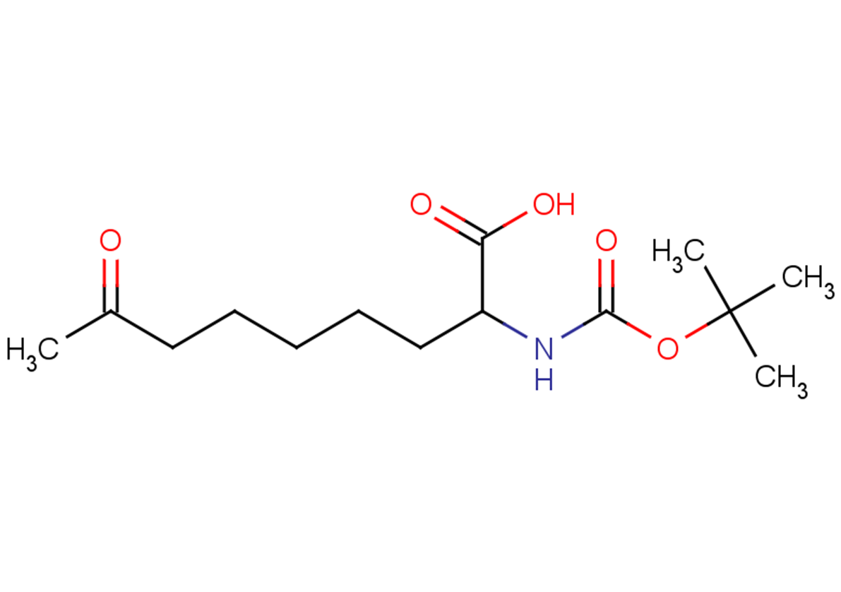 2-{[(tert-butoxy)carbonyl]amino}-8-oxononanoic acid