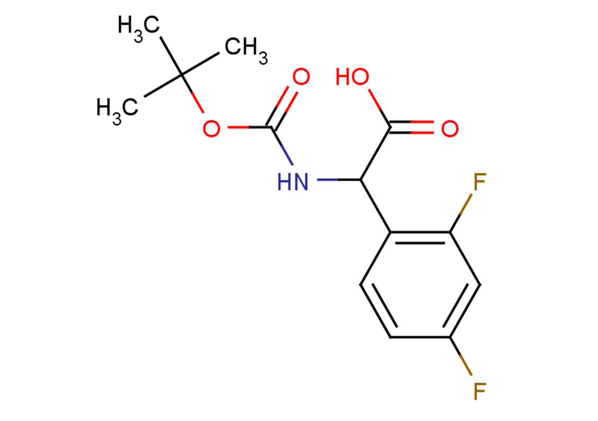 2-{[(tert-butoxy)carbonyl]amino}-2-(2,4-difluorophenyl)acetic acid