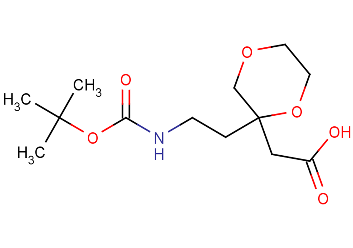 2-[2-(2-{[(tert-butoxy)carbonyl]amino}ethyl)-1,4-dioxan-2-yl]acetic acid