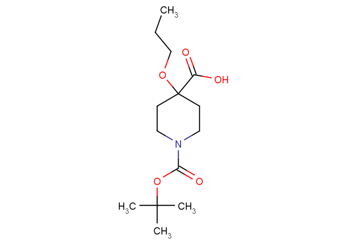 1-[(tert-butoxy)carbonyl]-4-propoxypiperidine-4-carboxylic acid