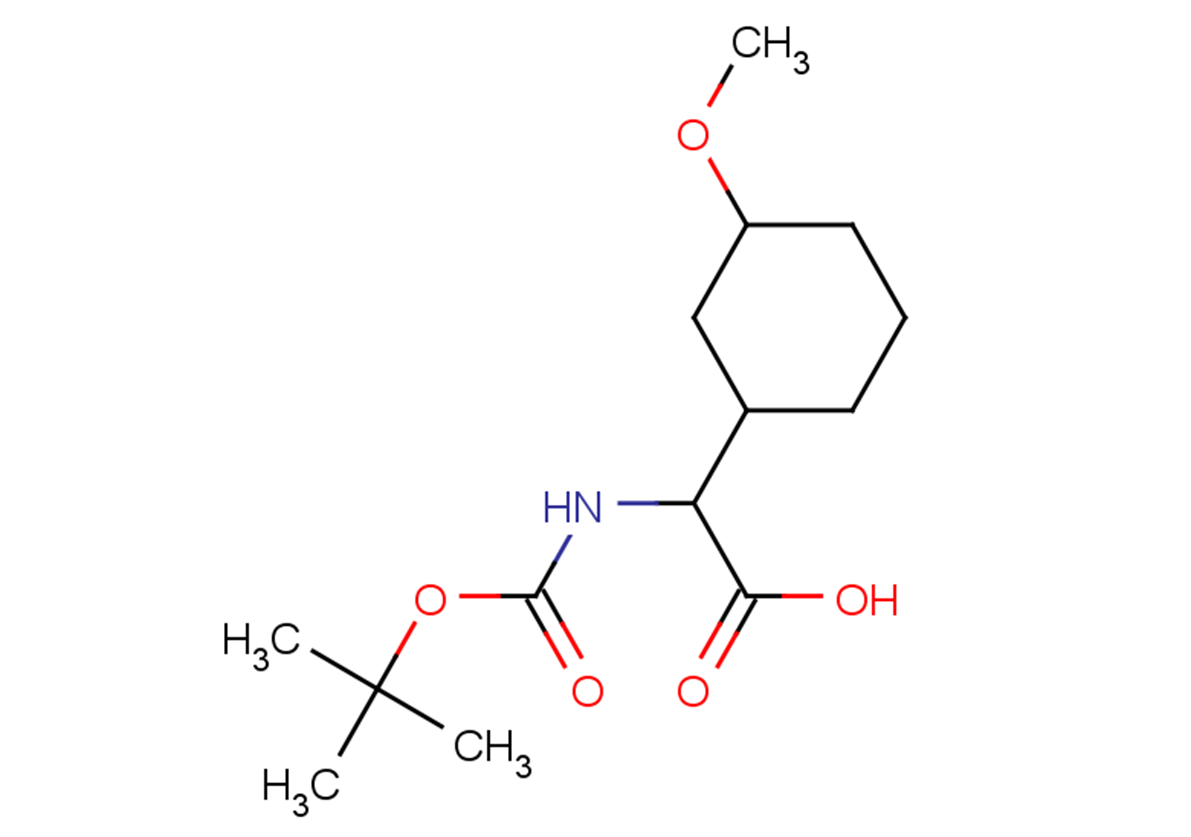 2-{[(tert-butoxy)carbonyl]amino}-2-(3-methoxycyclohexyl)acetic acid