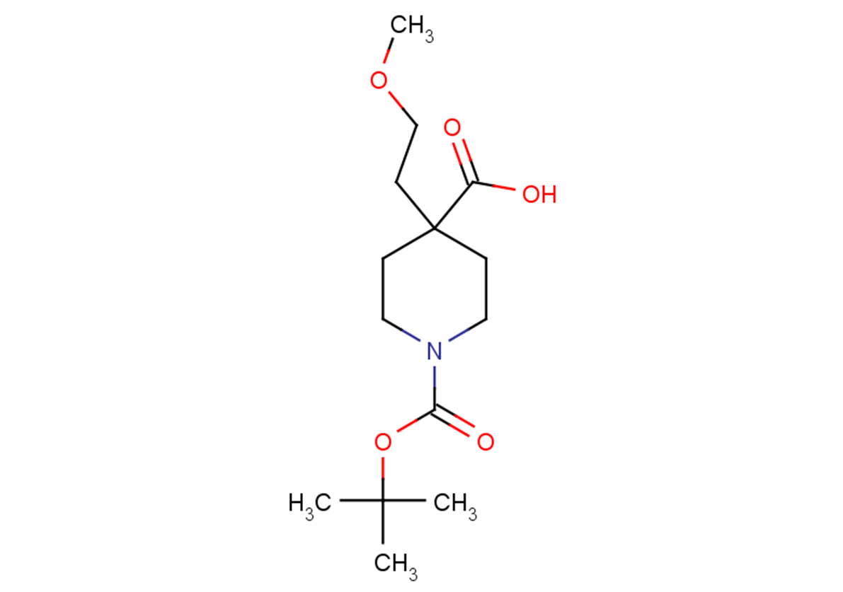 1-[(tert-butoxy)carbonyl]-4-(2-methoxyethyl)piperidine-4-carboxylic acid
