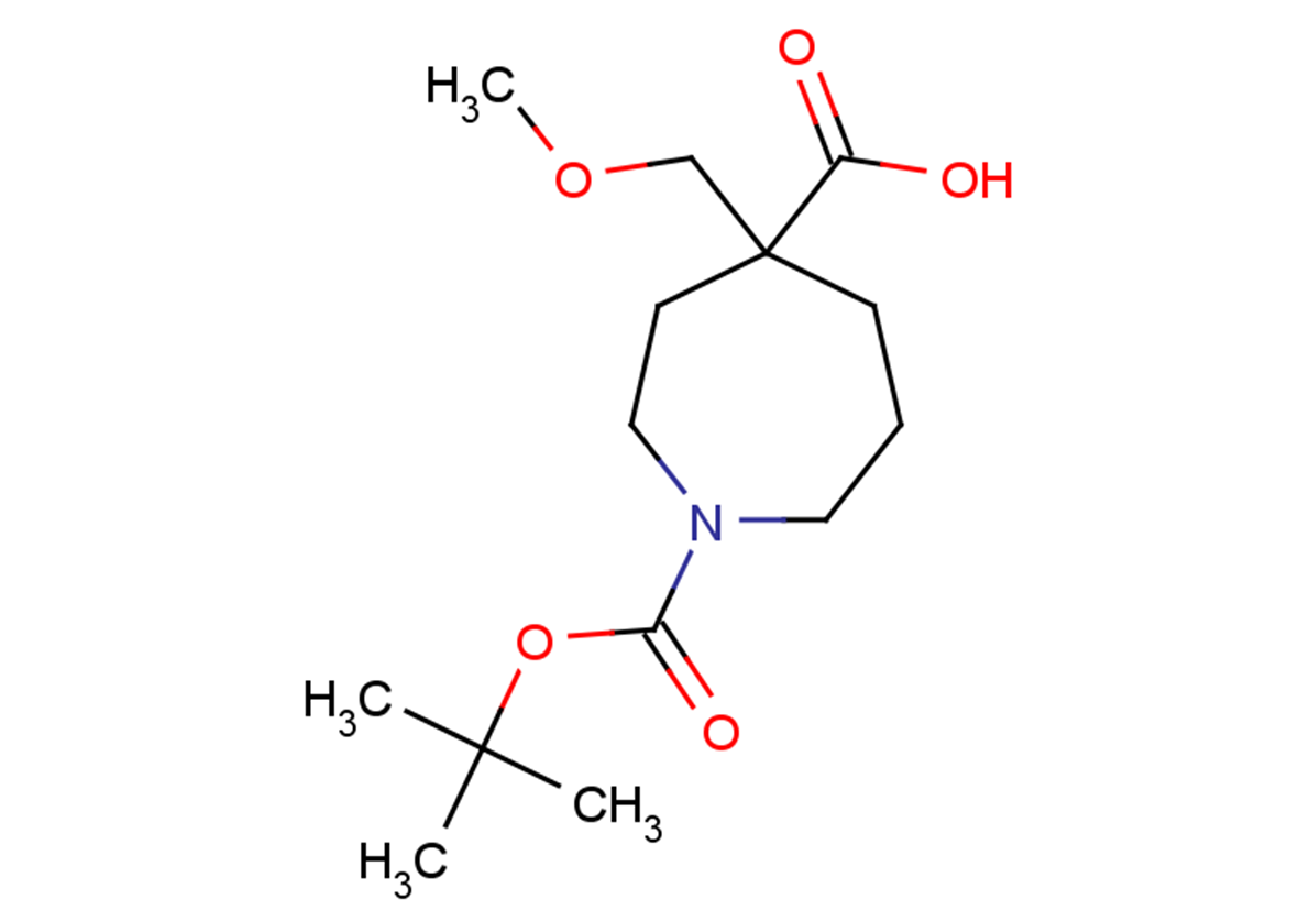1-[(tert-butoxy)carbonyl]-4-(methoxymethyl)azepane-4-carboxylic acid
