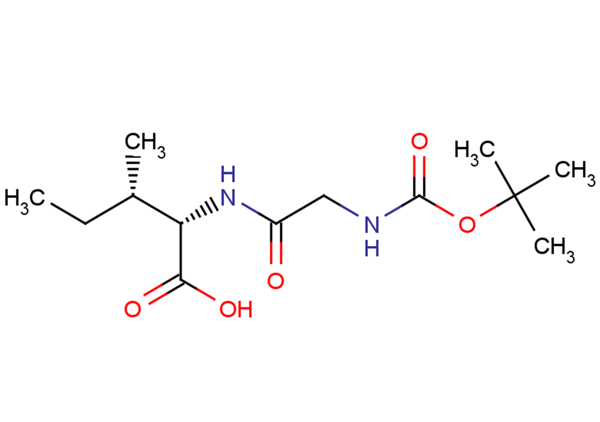 (2S,3S)-2-(2-{[(tert-butoxy)carbonyl]amino}acetamido)-3-methylpentanoic acid