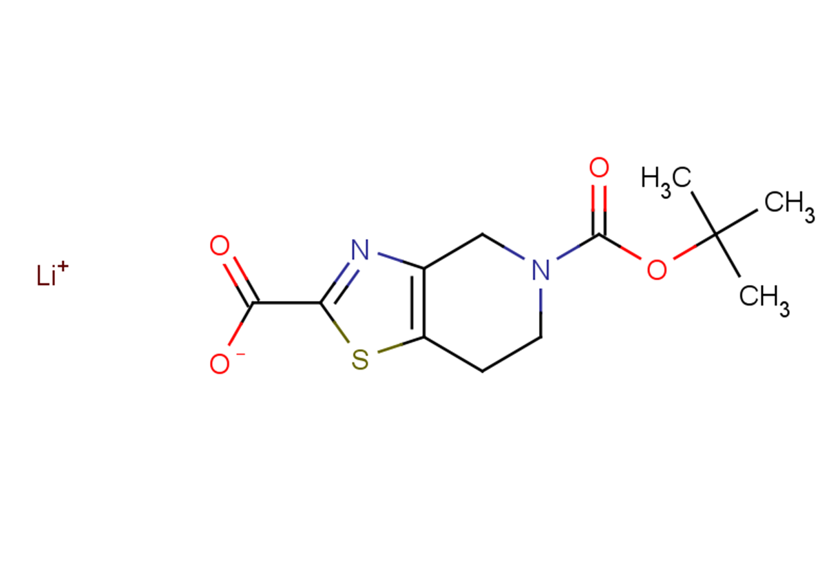 lithium(1+) ion 5-[(tert-butoxy)carbonyl]-4H,5H,6H,7H-[1,3]thiazolo[4,5-c]pyridine-2-carboxylate
