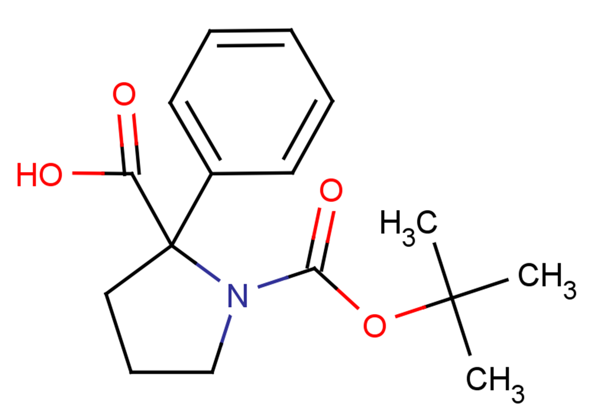 1-[(tert-butoxy)carbonyl]-2-phenylpyrrolidine-2-carboxylic acid
