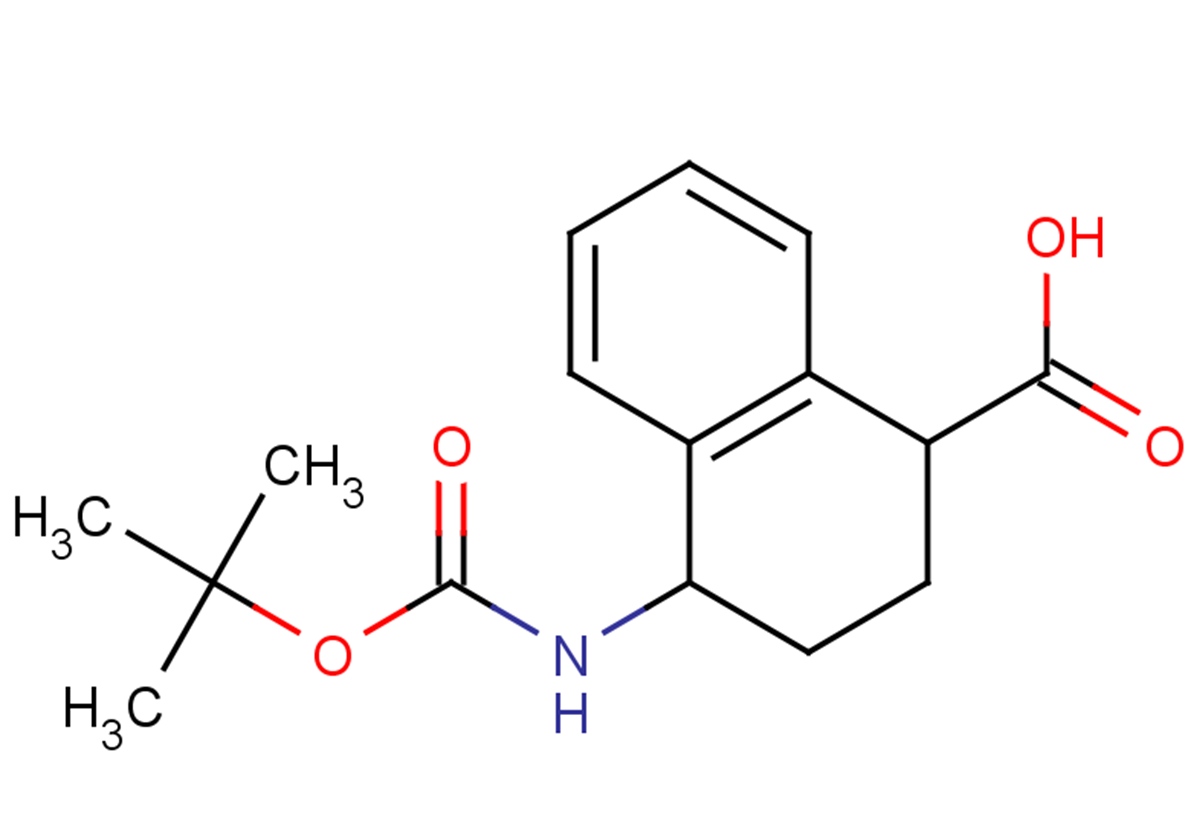 4-{[(tert-butoxy)carbonyl]amino}-1,2,3,4-tetrahydronaphthalene-1-carboxylic acid