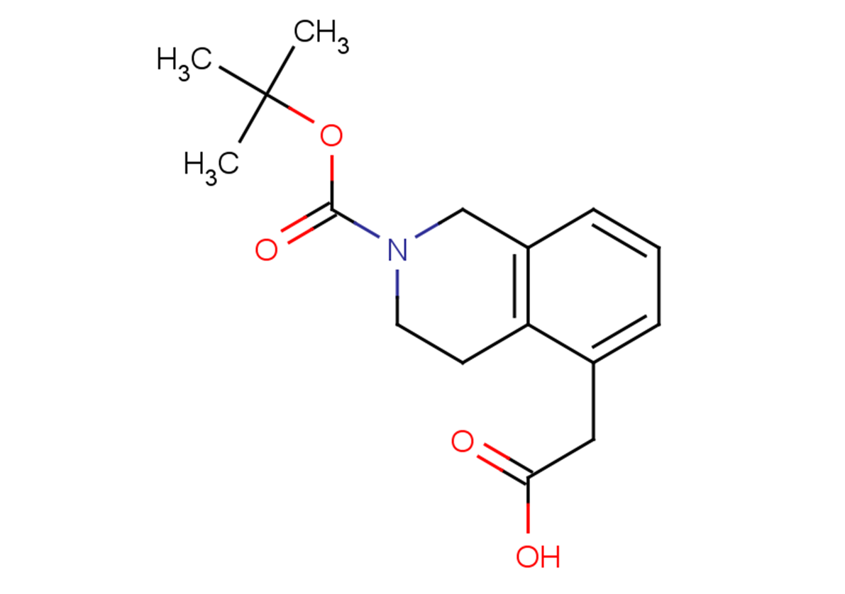 2-{2-[(tert-butoxy)carbonyl]-1,2,3,4-tetrahydroisoquinolin-5-yl}acetic acid