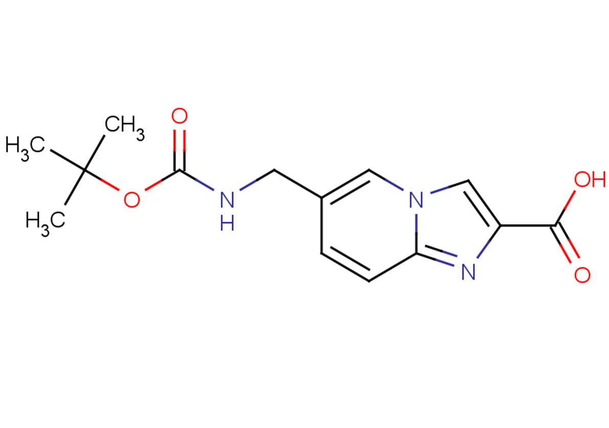 6-({[(tert-butoxy)carbonyl]amino}methyl)imidazo[1,2-a]pyridine-2-carboxylic acid
