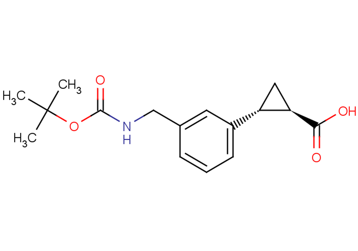 (1R,2R)-2-[3-({[(tert-butoxy)carbonyl]amino}methyl)phenyl]cyclopropane-1-carboxylic acid