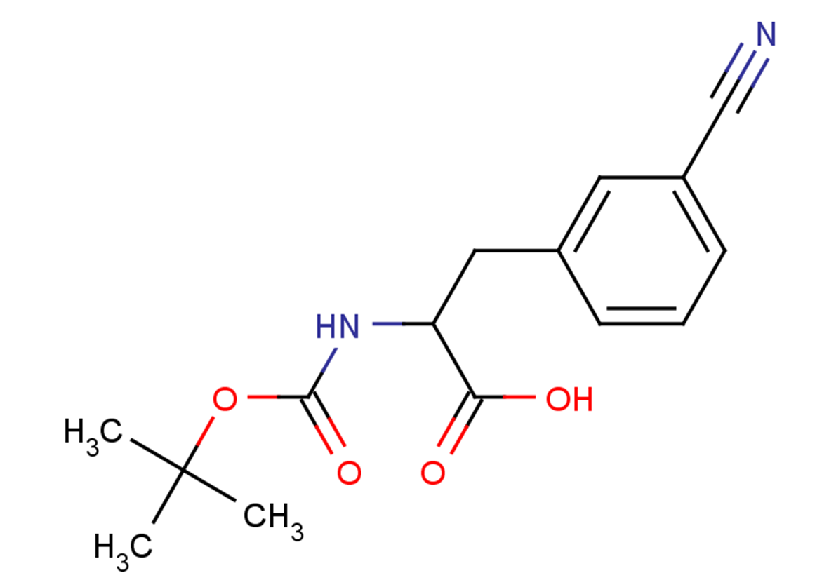 2-{[(tert-butoxy)carbonyl]amino}-3-(3-cyanophenyl)propanoic acid