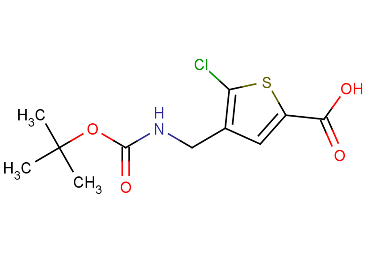4-({[(tert-butoxy)carbonyl]amino}methyl)-5-chlorothiophene-2-carboxylic acid