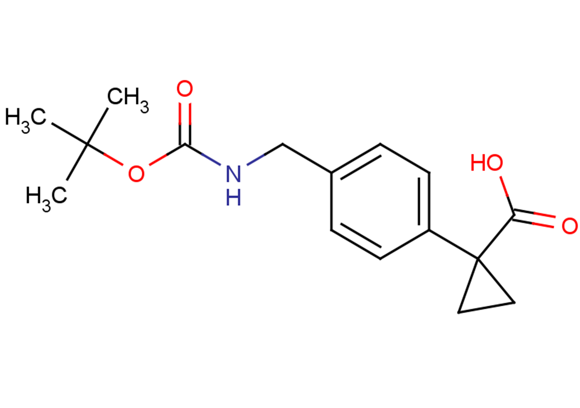 1-[4-({[(tert-butoxy)carbonyl]amino}methyl)phenyl]cyclopropane-1-carboxylic acid