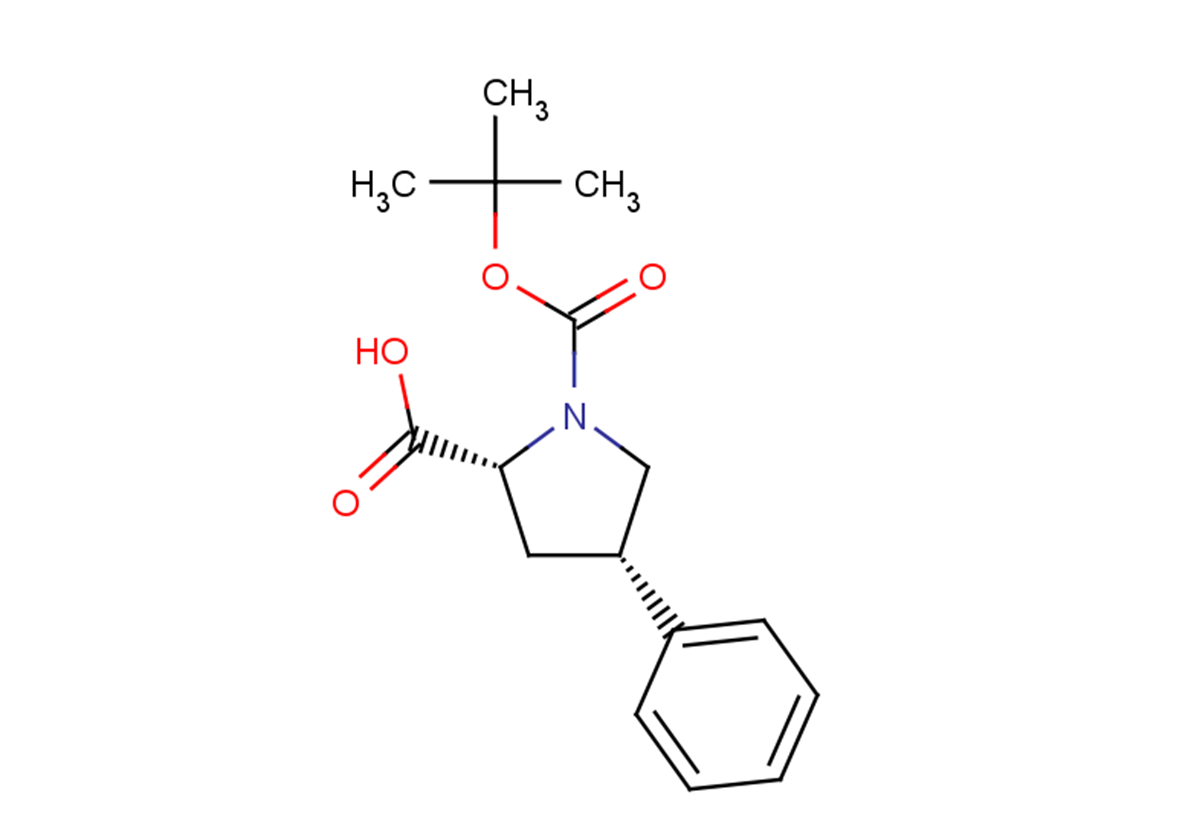 (2R,4S)-1-[(tert-butoxy)carbonyl]-4-phenylpyrrolidine-2-carboxylic acid