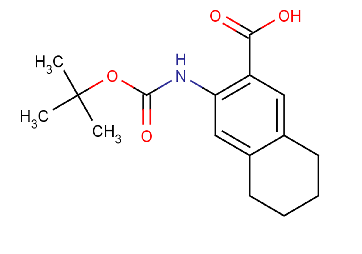 3-{[(tert-butoxy)carbonyl]amino}-5,6,7,8-tetrahydronaphthalene-2-carboxylic acid