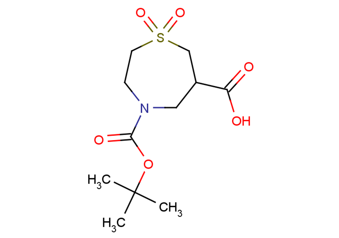 4-[(tert-butoxy)carbonyl]-1,1-dioxo-1$l^{6},4-thiazepane-6-carboxylic acid