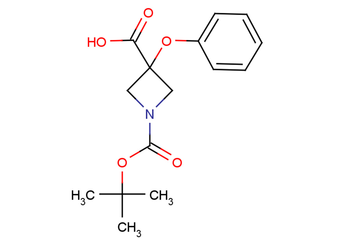 1-[(tert-butoxy)carbonyl]-3-phenoxyazetidine-3-carboxylic acid
