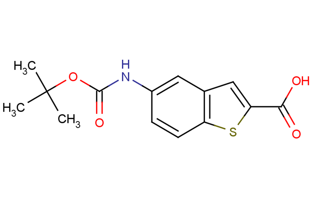5-{[(tert-butoxy)carbonyl]amino}-1-benzothiophene-2-carboxylic acid