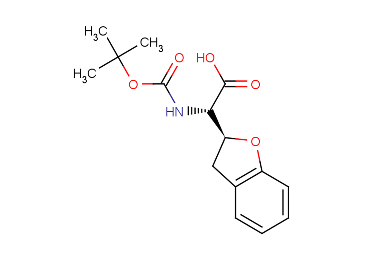 (2S)-2-{[(tert-butoxy)carbonyl]amino}-2-[(2S)-2,3-dihydro-1-benzofuran-2-yl]acetic acid