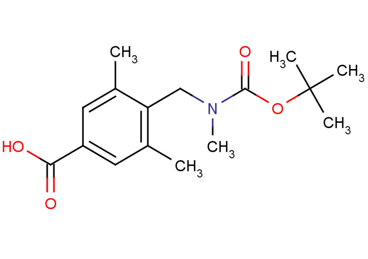 4-({[(tert-butoxy)carbonyl](methyl)amino}methyl)-3,5-dimethylbenzoic acid