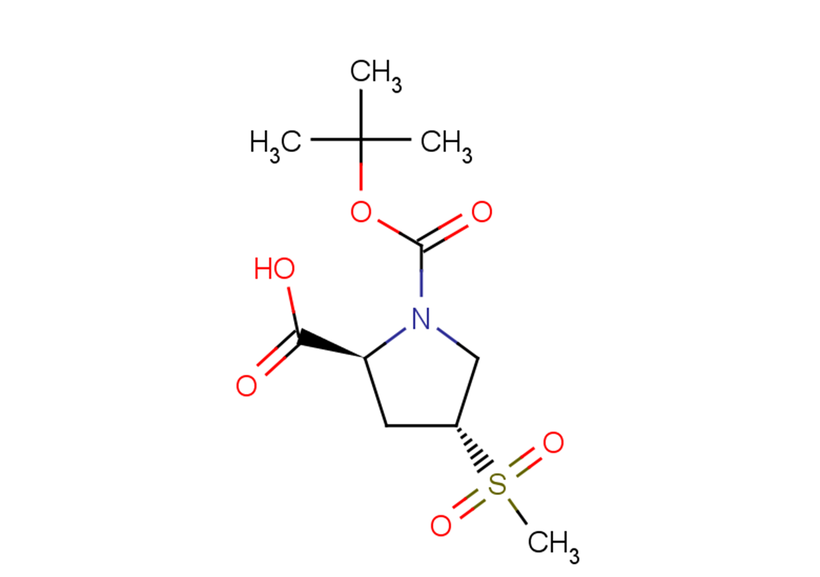 (2S,4R)-1-[(tert-butoxy)carbonyl]-4-methanesulfonylpyrrolidine-2-carboxylic acid